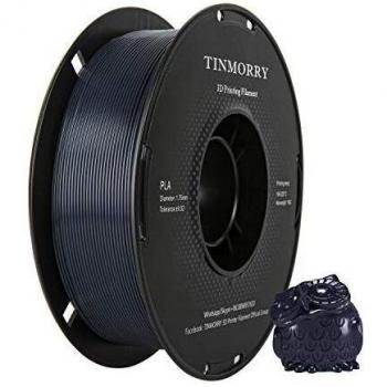 TINMORRY PLA Filament 1,75 mm – 1 kg, Tangle‑Free (Blauschwarz)