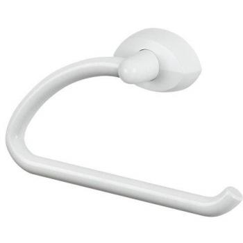 Porte‑serviette annulaire SPIRELLA Lemon – Blanc – ABS – 16x11cm