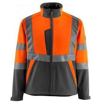 MASCOT Kiama Hi‑Visibility Jacke XL – Orange/Dunkelanthrazit