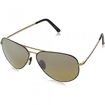 Aviateur Porsche Design XL Noir – Protection UV et Style Urbain