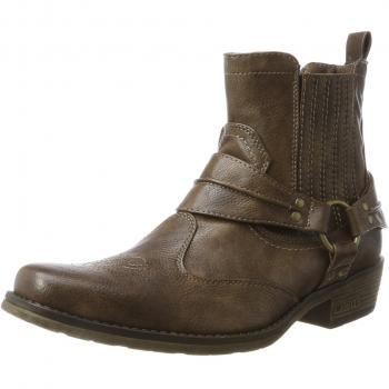 MUSTANG Western Stiefelette Herren – Braun 3, EU 45 – Nr. 4116501/3