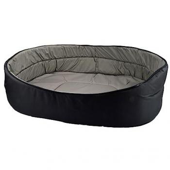 Panier Animal Ovale Noir-Gris – 70 x 52 cm – Livraison Gratuite