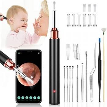 Endoscopio Orecchio 3.5mm WiFi – 22 Pezzi in Kit