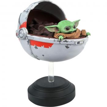Figura Diamond Select Toys Star Wars The Mandalorian El Niño Grogu en Cochecito Flotante 1/6 Escala Re-Run Resina