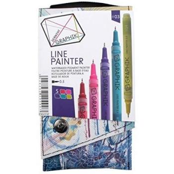 Color Palette 3 (5‑Pen Set) – Derwent Graphik