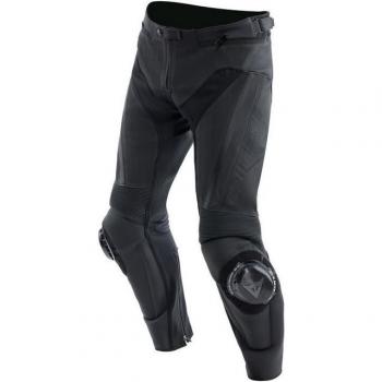Delta 4 Leder-Motorradhose Dainese – schwarz, 62, Herrenmodell