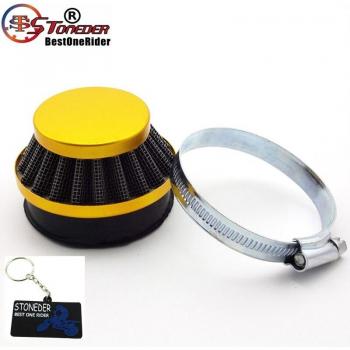 STONEDER Filtre à Air 60mm pour Minimoto et Vélo Motorisé 50cc 60cc 80cc 47cc 49cc Pocket Bike ATV Quad