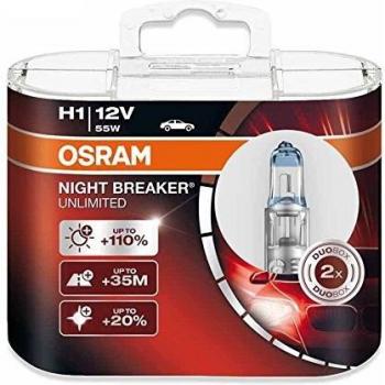 Disjoncteur de nuit OSRAM 12V 55W P14,5S (2 pièces)