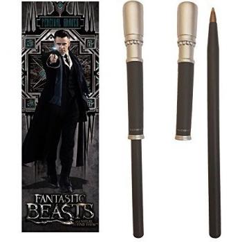 Varita boligrafo y marcapaginas Percival Graves Animales Fantasticos