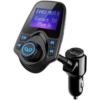 Mpow FM Trasmettitore Auto + Aux Bluetooth