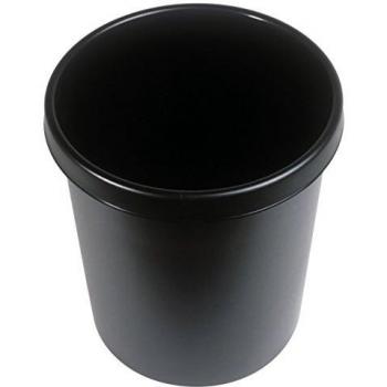 Helit Papierkorb 30l schwarz