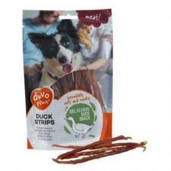 Duvo Plus Tiras de Pato Tiernas para Perros (Perros , Snacks , Light)