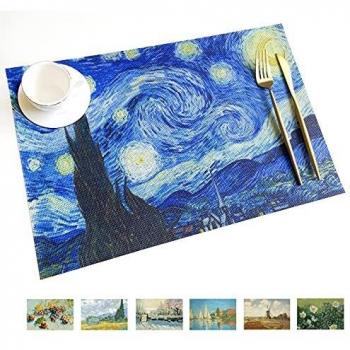 KAINOS Sets de Tables 45cm*30cm La Nuit étoilée