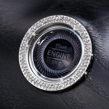 Ignition Button Bling Ring Decal
