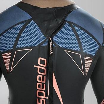 Speedo Photon Noir‑Bleu‑Orange Néoprène Combinaison ST