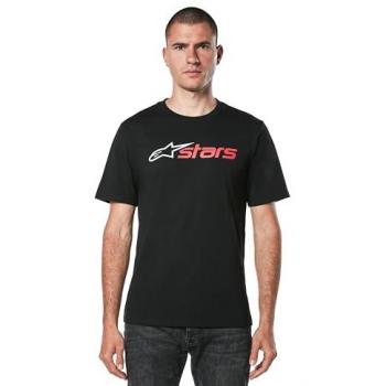Alpinestars T-Shirt Blaze 2.0 CSF Colori Nero-Bianco-Rosso