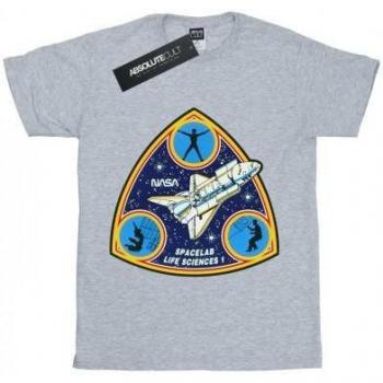 T‑shirt junior NASA Spacelab Biologie Noire