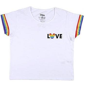 Disney Mädchen T-Shirt „Love Pride“ – kurzärmlig
