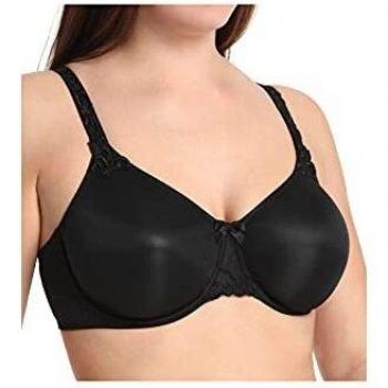 Plus‑Size Simone Perele Andora Slim Bra – Black 38G