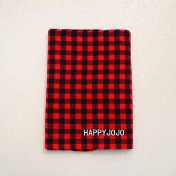 Lovely Casual Plaid Scarf for Kids