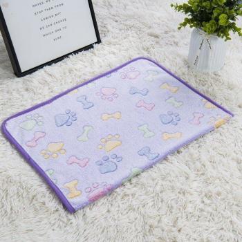 Plaid Doux Patte & Os – Lits pour Compagnons