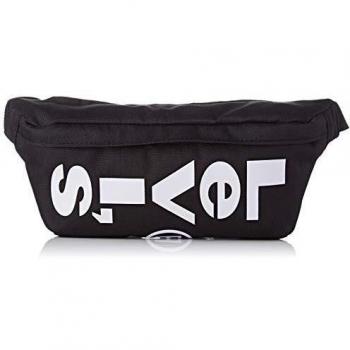 Levis Black Banana Sling Hip Bag for Men