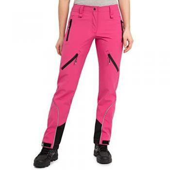 Rock Creek Damen Wasserdichte Softshell Outdoorhose D-444 Pink M