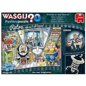 Wasgij Retro Mystery 3: Drama at The Opera 1000 Piece Puzzle