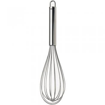 KELA Schneebesen Rondo 22,5 cm – mattes Silber