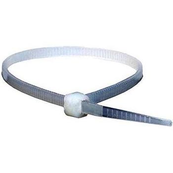 ForgeFix Cable Tie Natural/Clear 2.5 x 100mm (Bag 100)