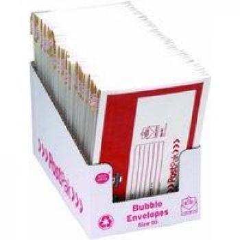 Postpak Size 00 Bubble Envelope Pack of 200 41628 UB46910