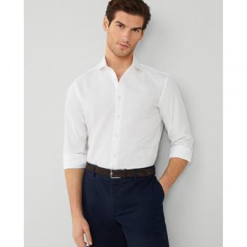 Camisa Popelín Blanca para Hombre Hackett