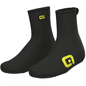 Alé Neopren Fahrradüberschuhe schwarz/neongelb