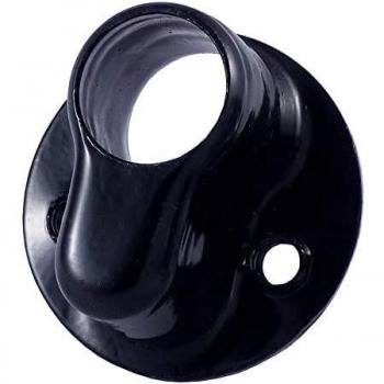 Strike plate IFAM Black Steel (Ø 42 x 26 mm)