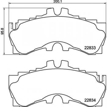 Brembo P 83 180 Disc Brake Pads