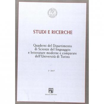 Quaderni del Dipartimento di scienze del linguaggio e letterature comparate dell'Università di Torino