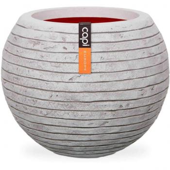 Piantatore a Sfera Nature Row 40x32 cm Avorio