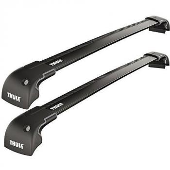 Thule 959220 Wingbar Edge Fixpoint/Flushrail, Nero, M/L, 2 Pezzi