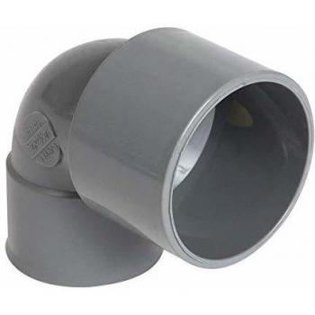 Pezzo di Connessione Gomito 90° 50x32 in PVC per Multimateriali