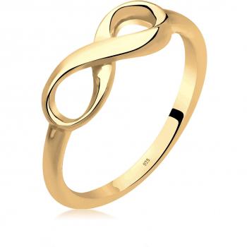 Elli Infinity Ring aus 925er Sterlingsilber für Damen