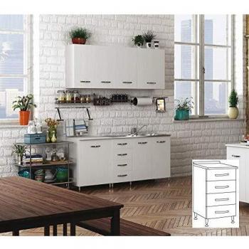 KIT CUCINA BASE 4C.CM.40X50X85H BIANCO