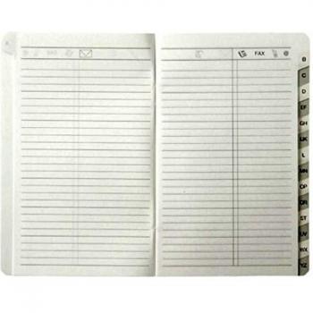Accesorio de Indexación Telefónica para Agenda – Rayado Horizontal 16x16 cm – Quo Vadis 711015Q – Color Blanco