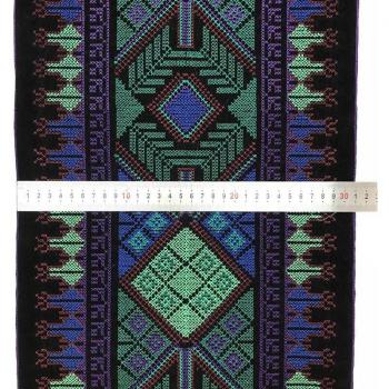 Ruban brodé en dentelle, 1 yard (0,91 m), pour vêtements et bagages