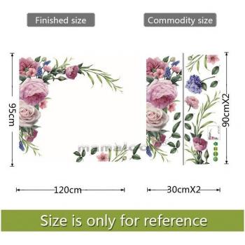 Sticker Rose Vintage Chambre