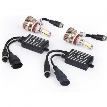 Bombillas LED H11 6000K 39W 26000lm, paquete de 2