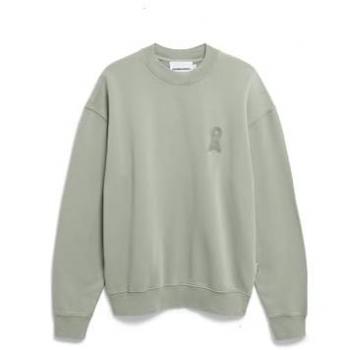 Armedangels Sweatshirt EMAAL Crewneck GMT DYE Herren – 1‑Teil, Relaxed Fit, Bio-Baumwolle