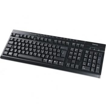 Hama AK-220 Teclado Multi‑Función Negro