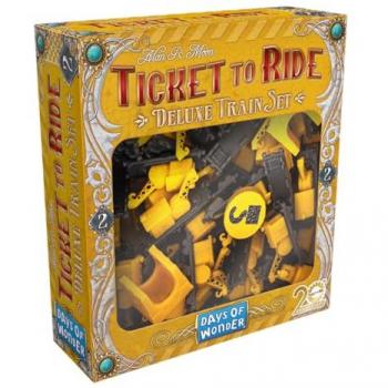 Train Set Jaune Deluxe – Jeu de Stratégie Les Aventuriers du Rail
