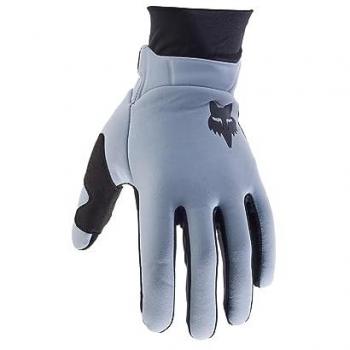 Fox Defend Thermo Guantes de Motocross, Gris, Talla S