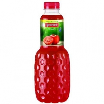 Granini Zumo de Tomate 100% Fruta Sin azúcares añadidos Pack 6 x 1L